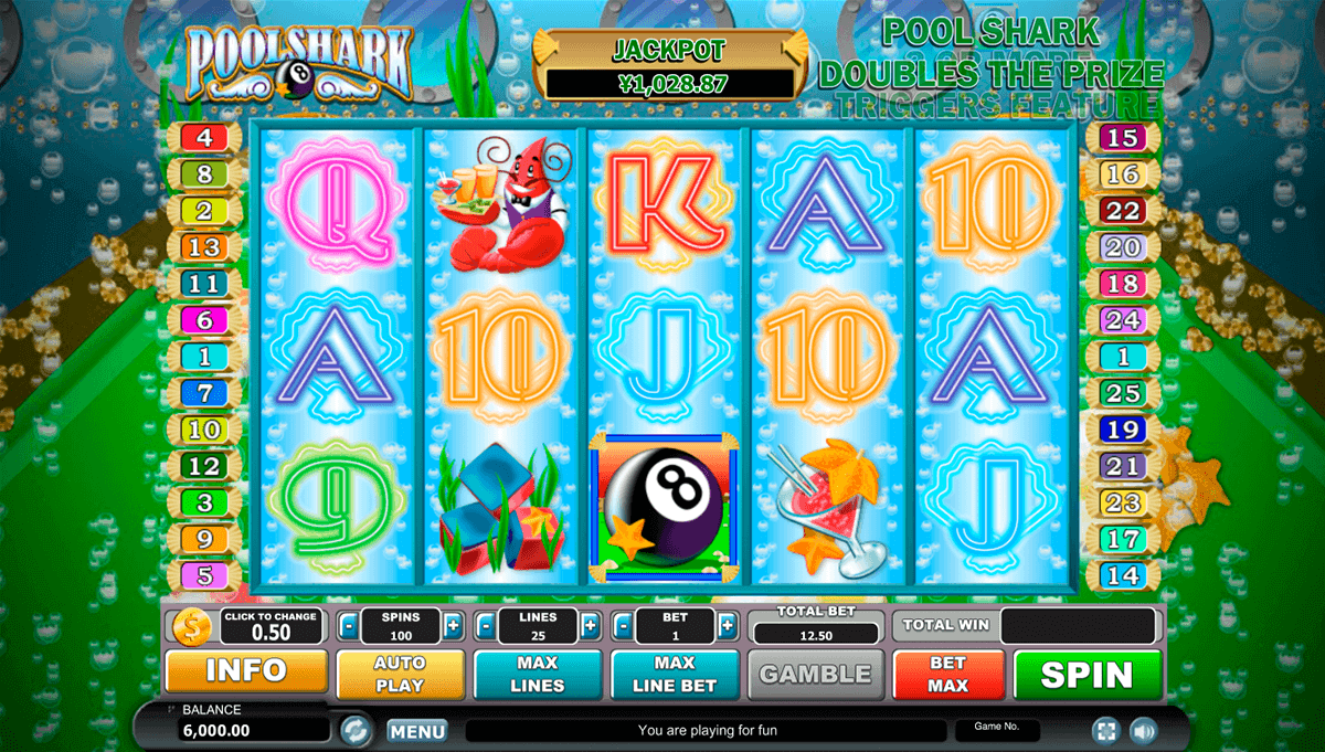 pool shark habanero slot machine 