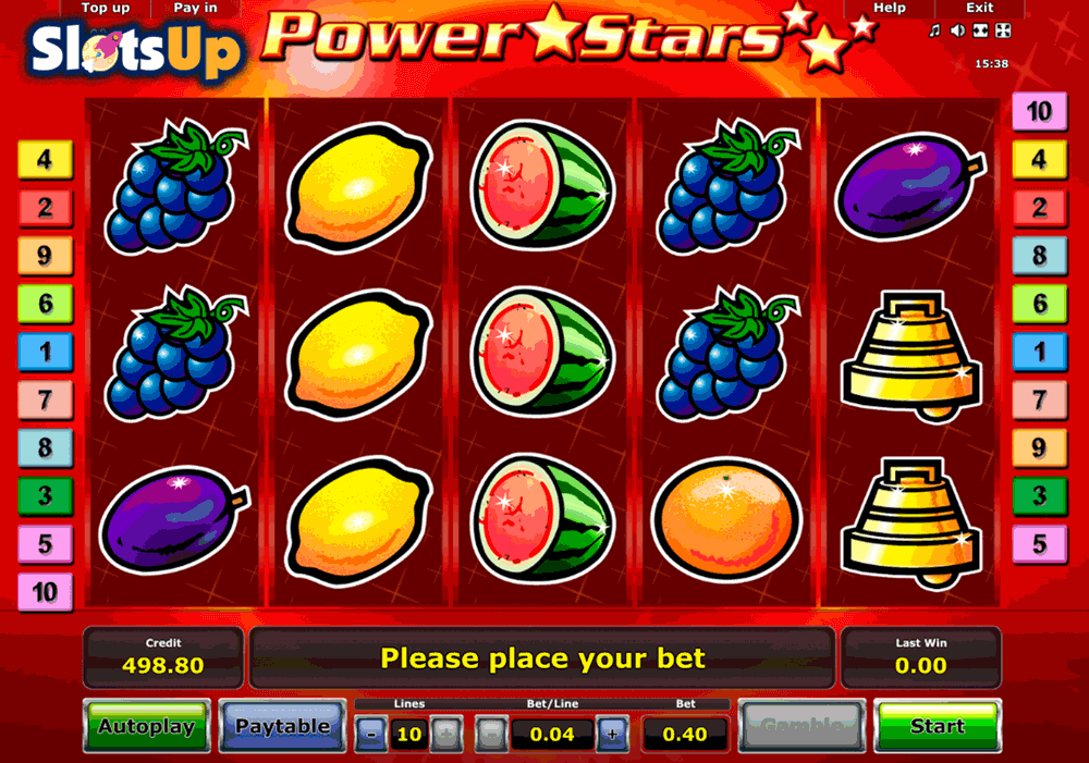 power stars novomatic casino slots 