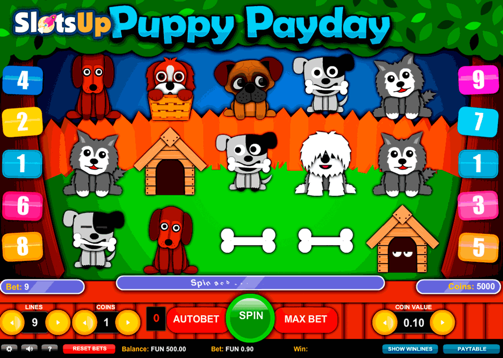 puppy payday 1x2gaming casino slots 