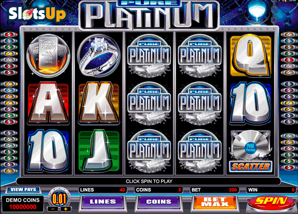 pure platinum microgaming casino slots 