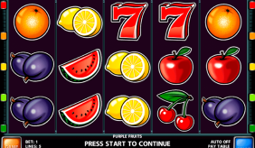 Purple Fruits Casino Technology Slot Machine 