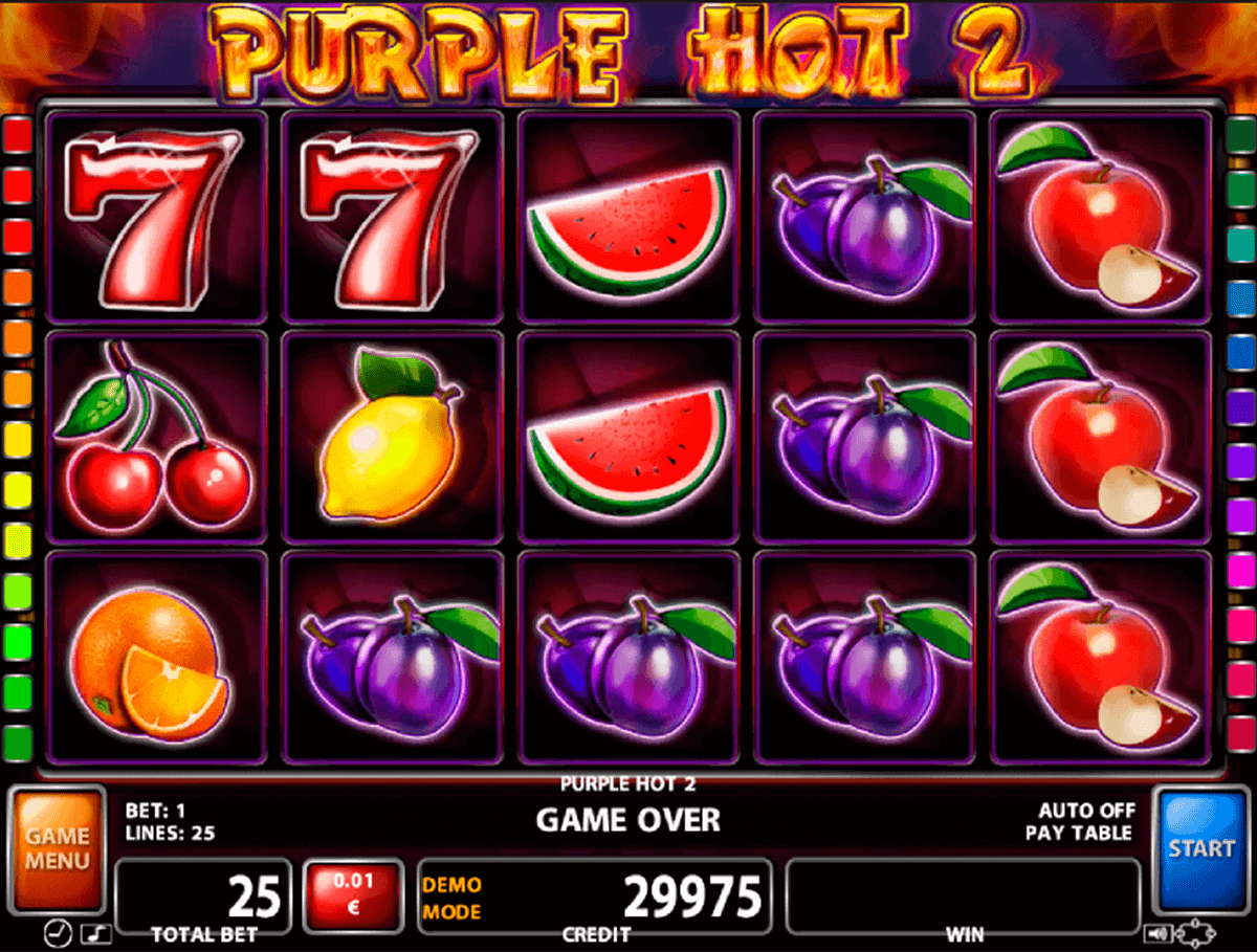 purple hot 2 casino technology slot machine 