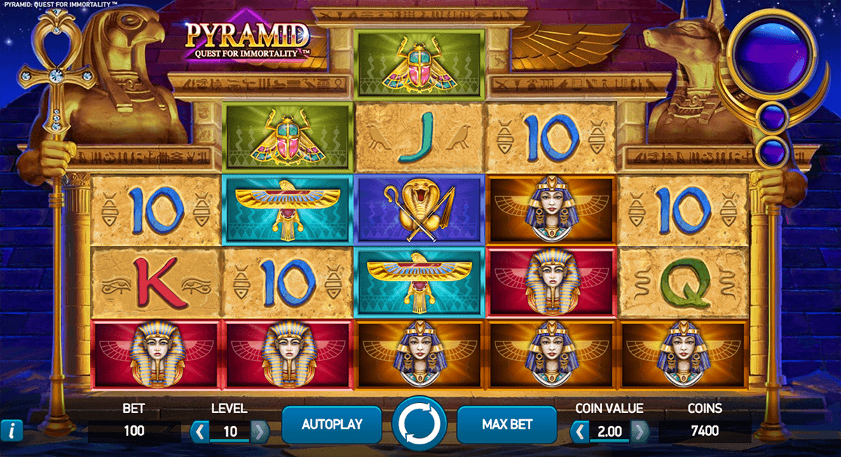 pyramid quest for immortality netent casino slots 