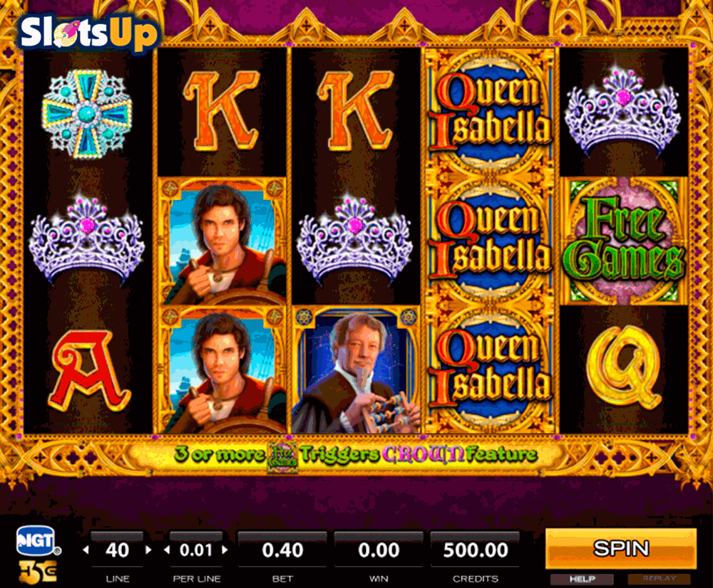 queen isabella high5 casino slots 