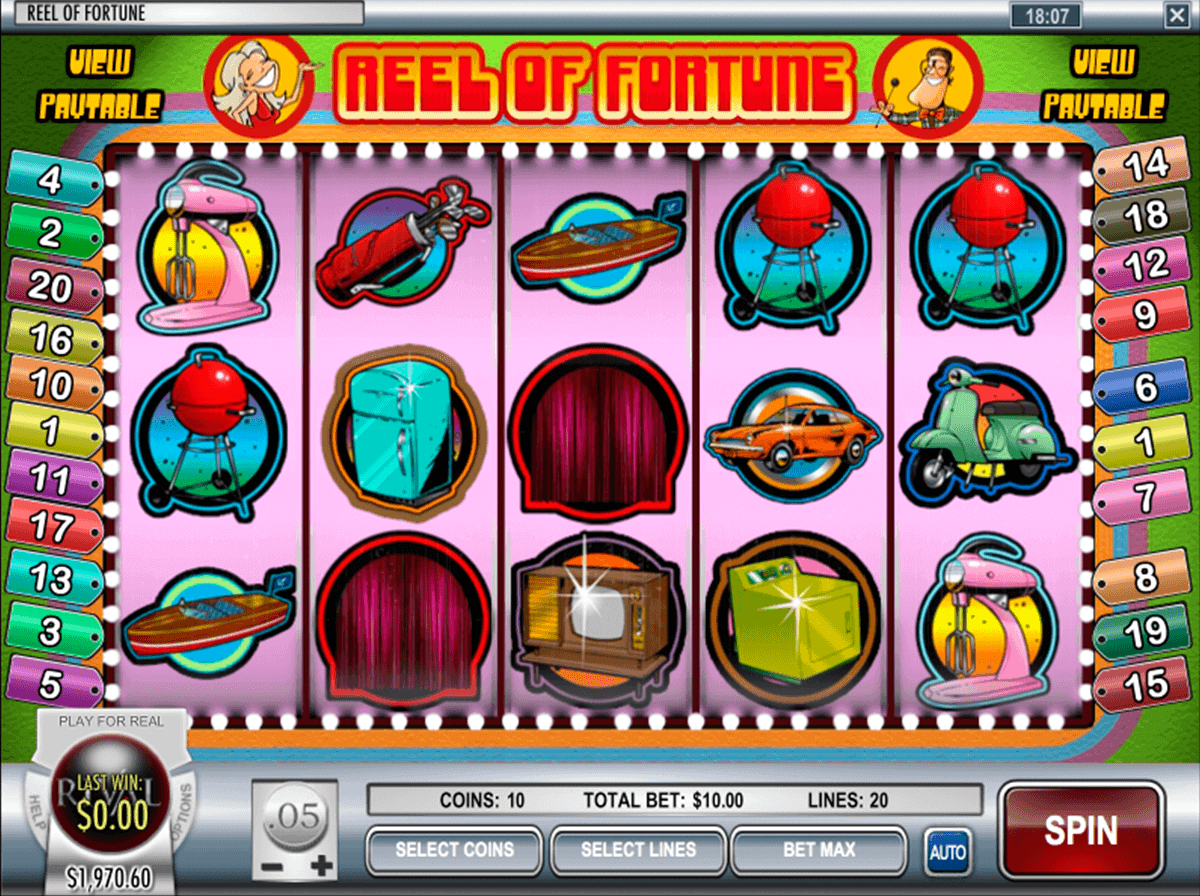 reel of fortune rival casino slots 