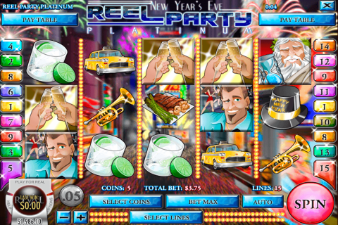 Reel Party Platinum Rival Casino Slots 