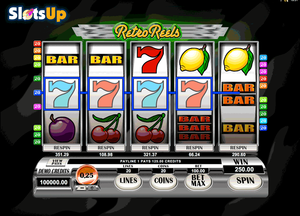 retroreels microgaming casino slots 