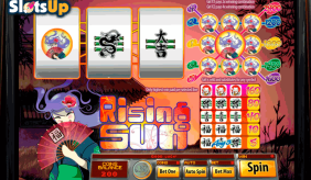 Rising Sun 3 Reels Saucify Casino Slots 