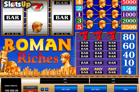 Roman Riches Microgaming Casino Slots 