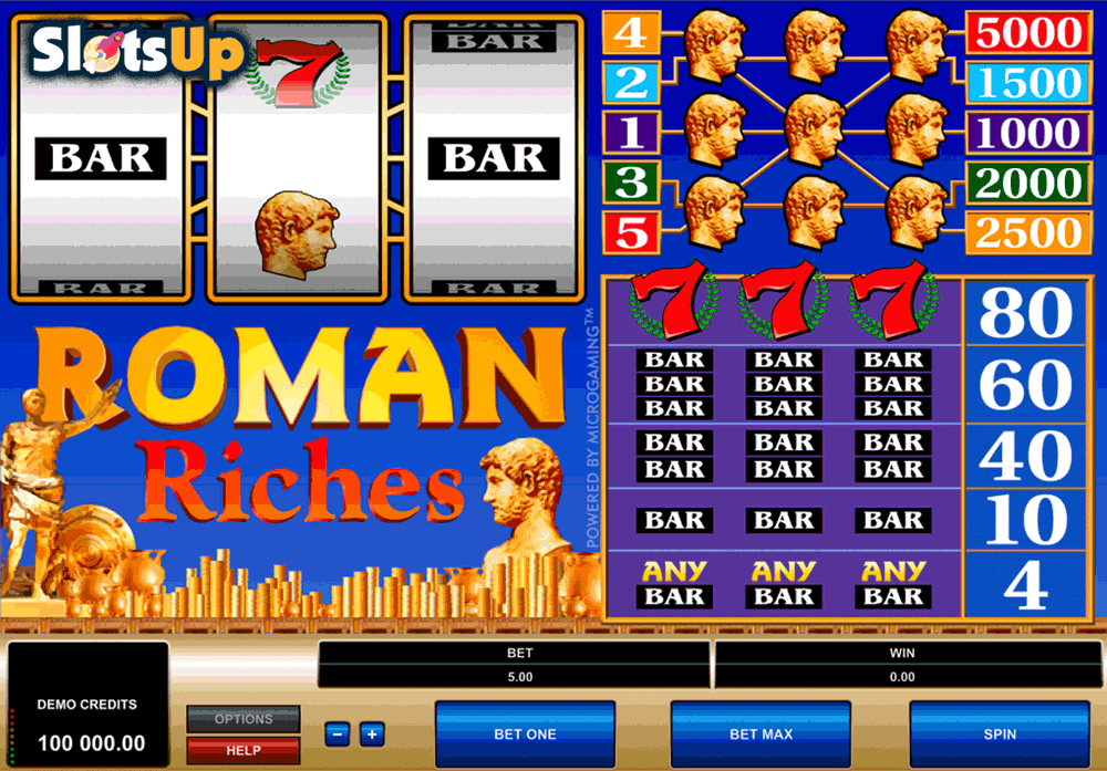 roman riches microgaming casino slots 