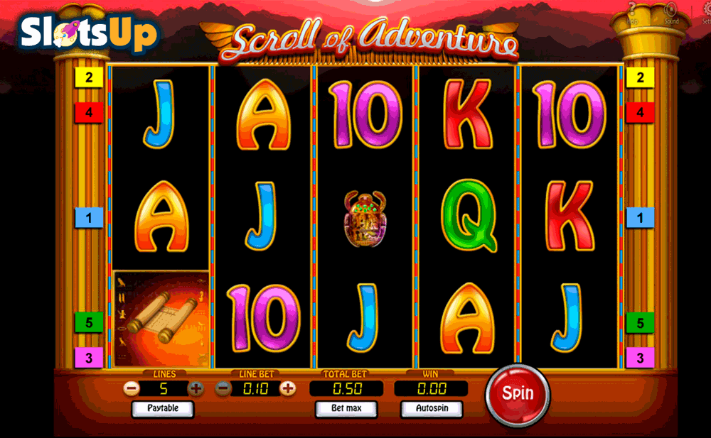 scroll of adventure softswiss casino slots 