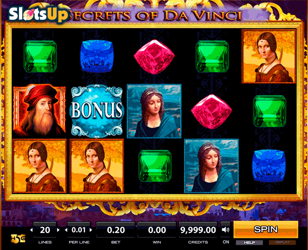 secrets of da vinci high5 casino slots 