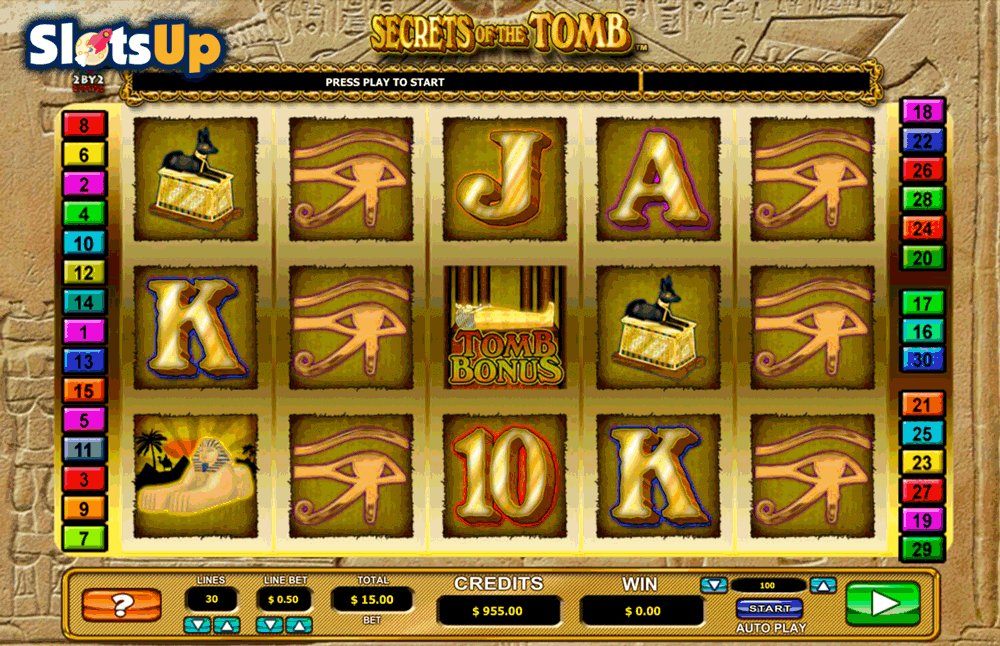 secrets of the tomb leander casino slots 