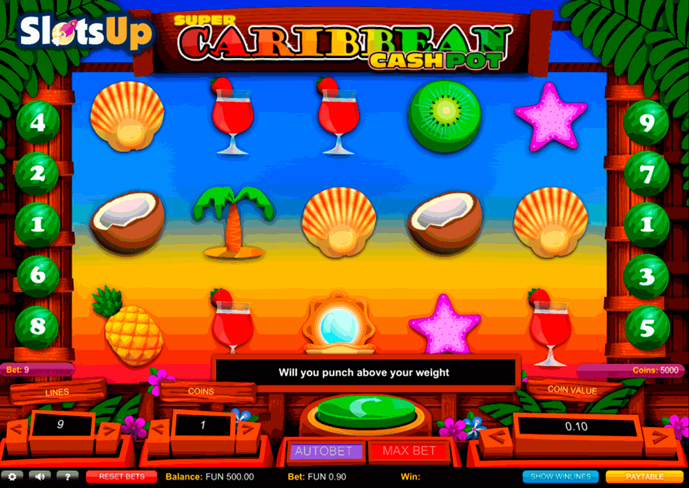 super caribbean cashpot 1x2gaming casino slots 