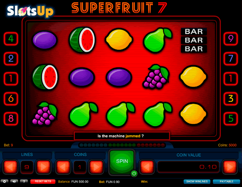 super fruit 7 1x2gaming casino slots 
