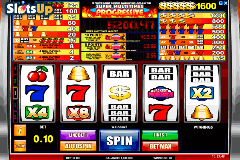 Super Multitimes Progressive Isoftbet Casino Slots 