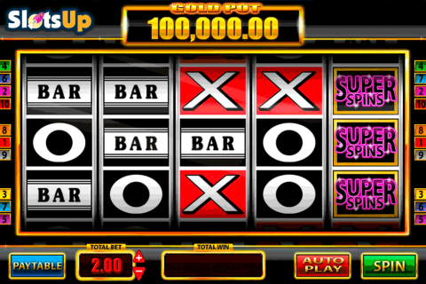 Super Spins Bar X Gold Blueprint Casino Slots 