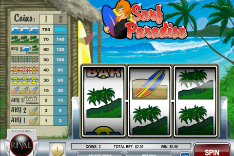 Surf Paradise Rival Casino Slots 