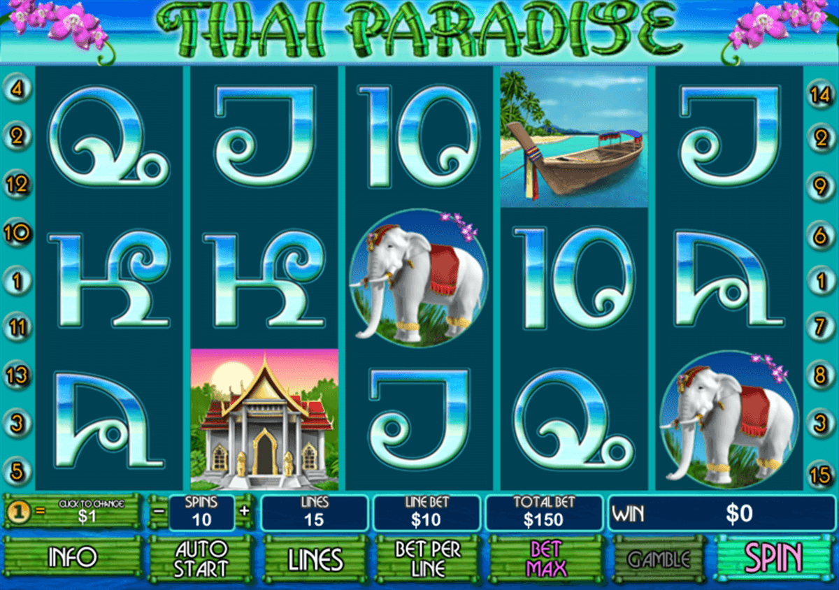 thai paradise playtech casino slots 