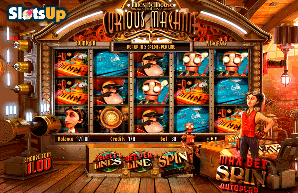 The Curious Machine Slots Game Bonuses u0026 Free Spins - Betsoft Slots