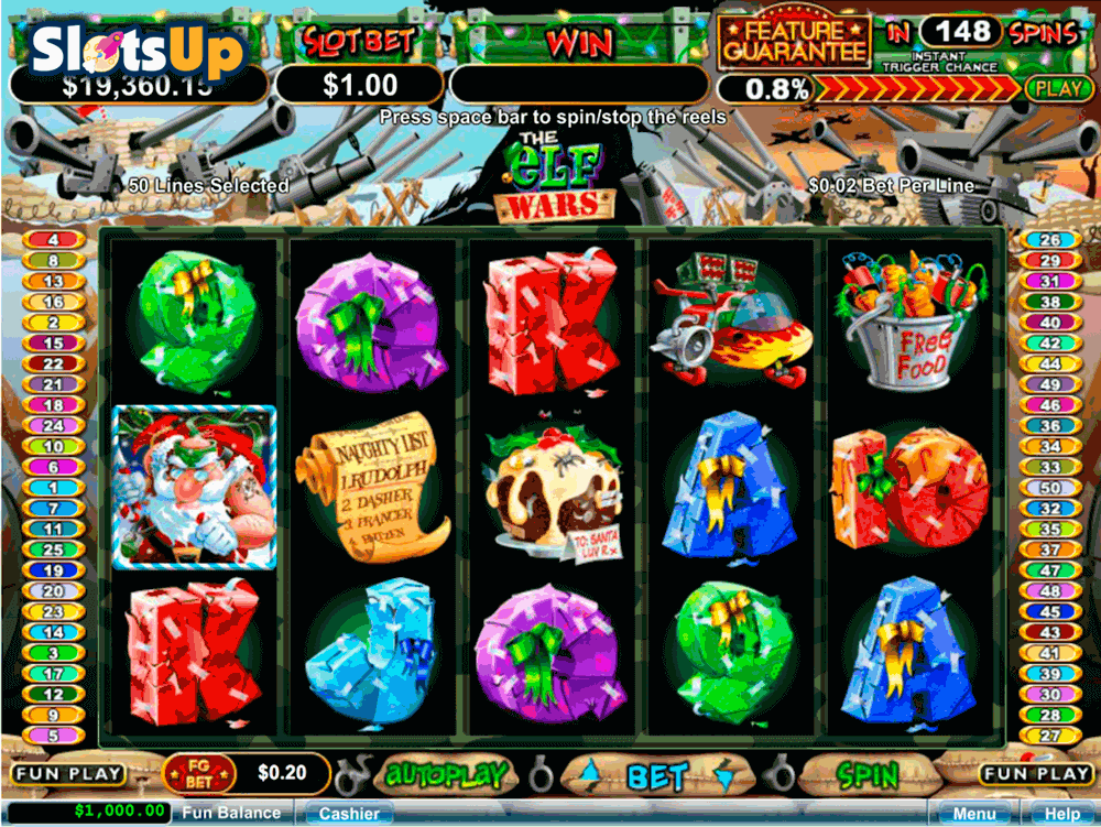 the elf wars rtg casino slots 