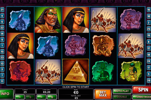 The Pyramid Of The Ramesses Playtech 