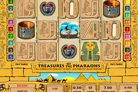 Treasure Of The Pharaohs Pragmatic 