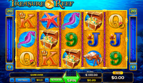 Treasure Reef Gameart Slot Machine 