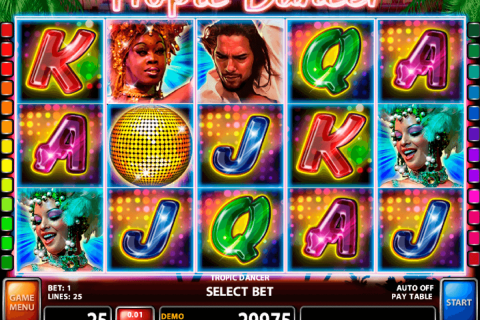 Tropic Dancer Casino Technology Slot Machine 