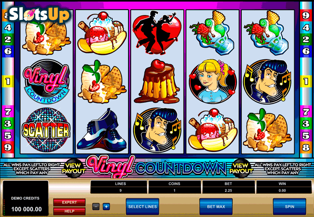 vinyl countdown microgaming casino slots 