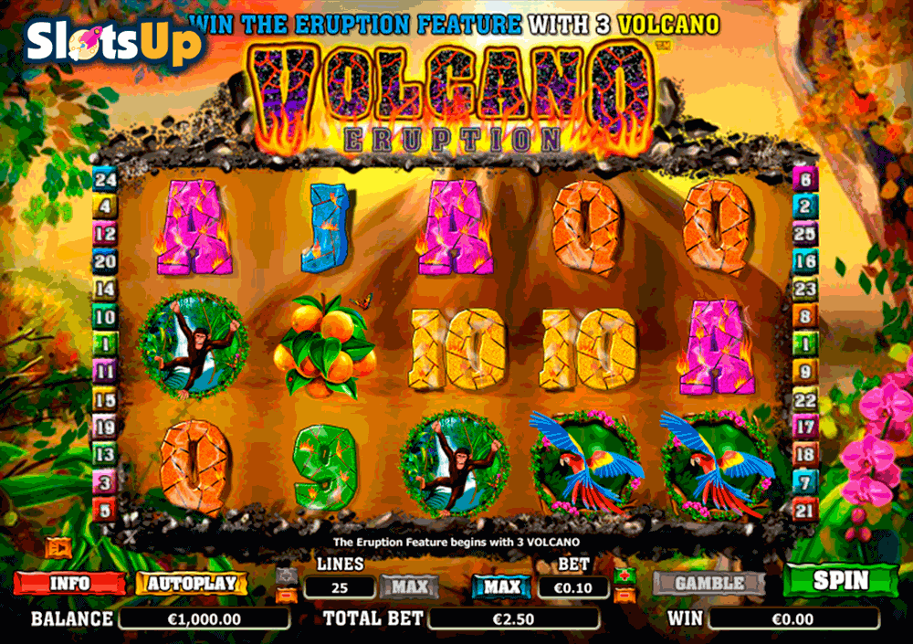 volcano eruption nextgen gaming casino slots 
