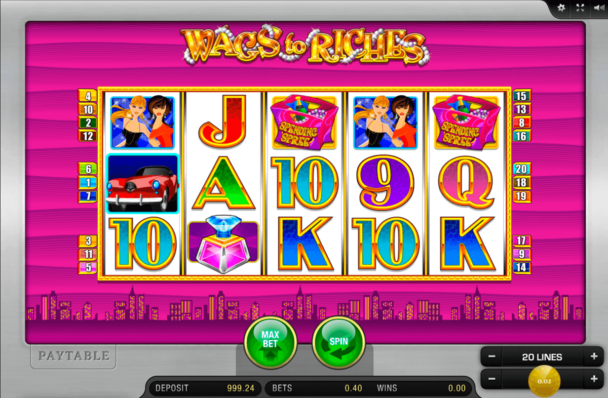 wags to riches merkur casino slots 