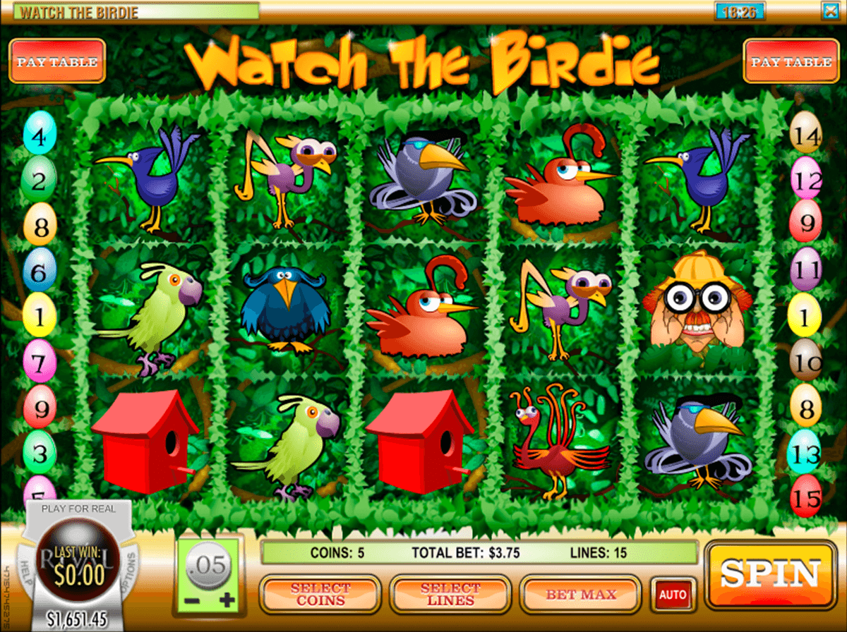 watch the birdie rival casino slots 