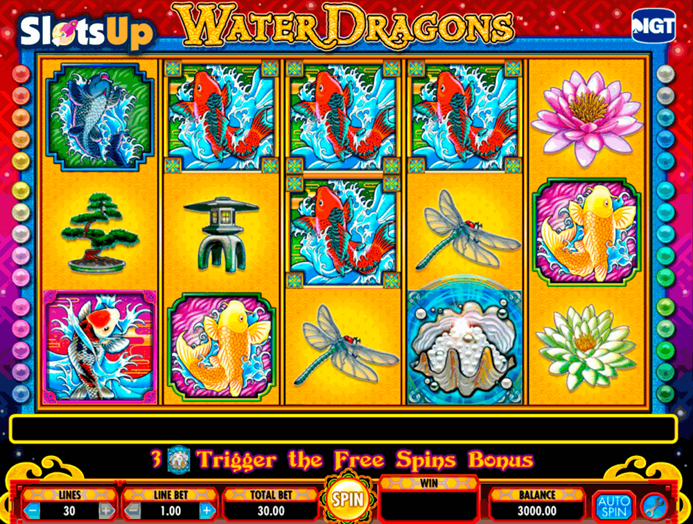 water dragons igt casino slots 