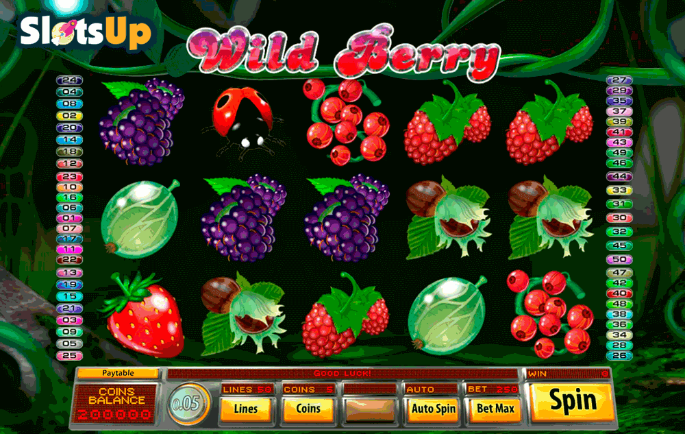 wild berry saucify casino slots 