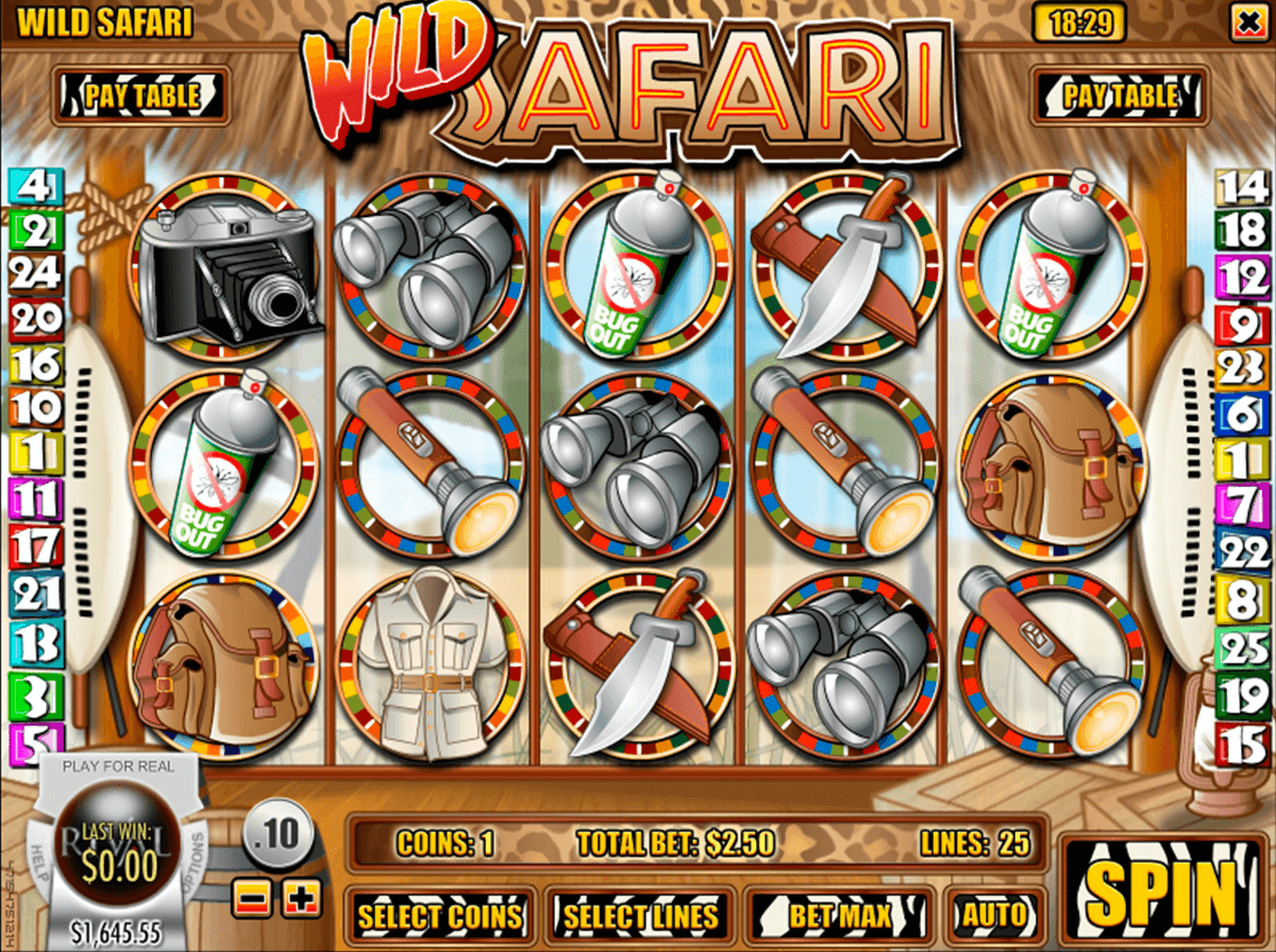 wild safari rival casino slots 