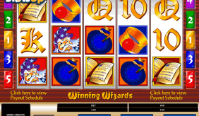 Winning Wizards Microgaming Casino Slots 