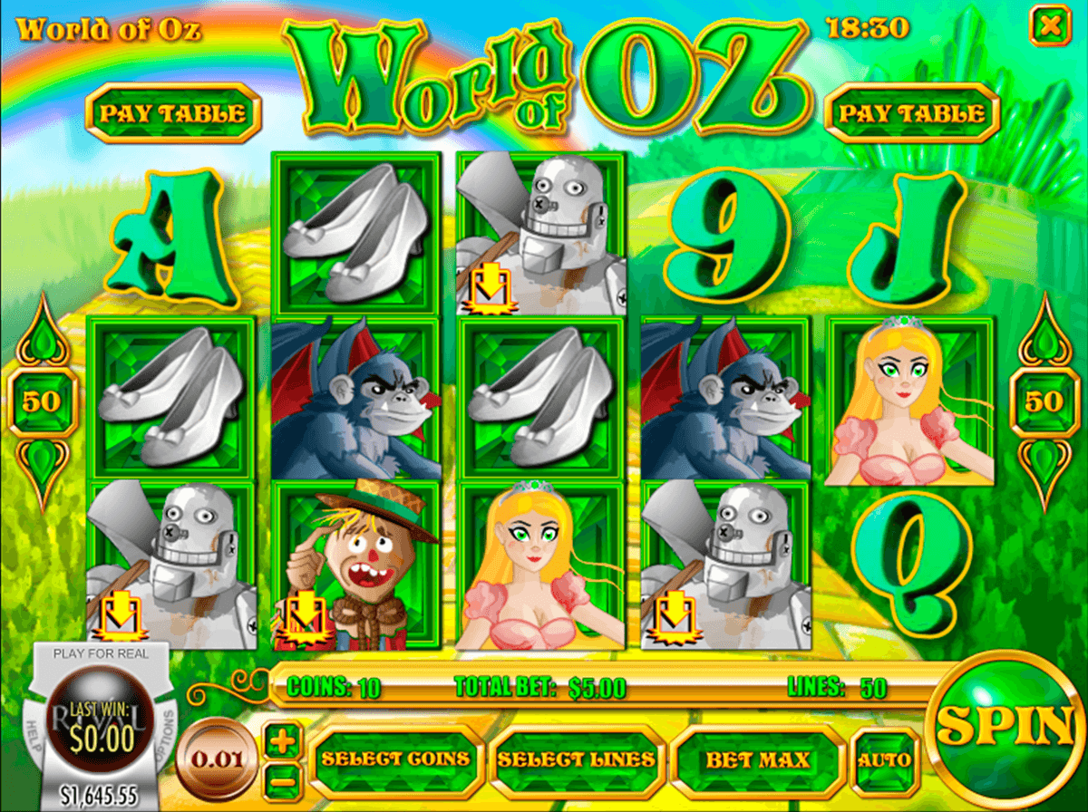 world of oz rival casino slots 