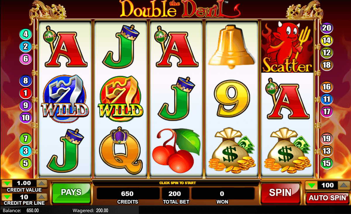 double the devil slot machine