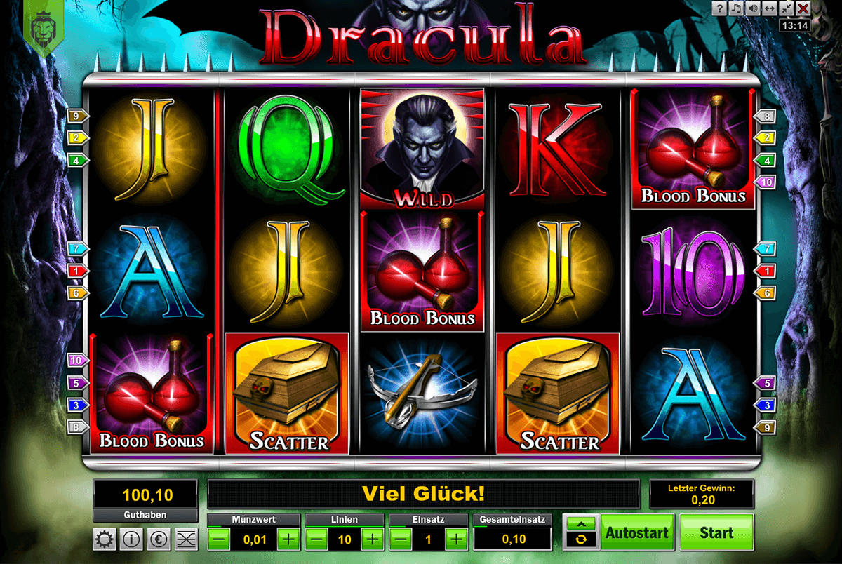 dracula lionline casino slots 