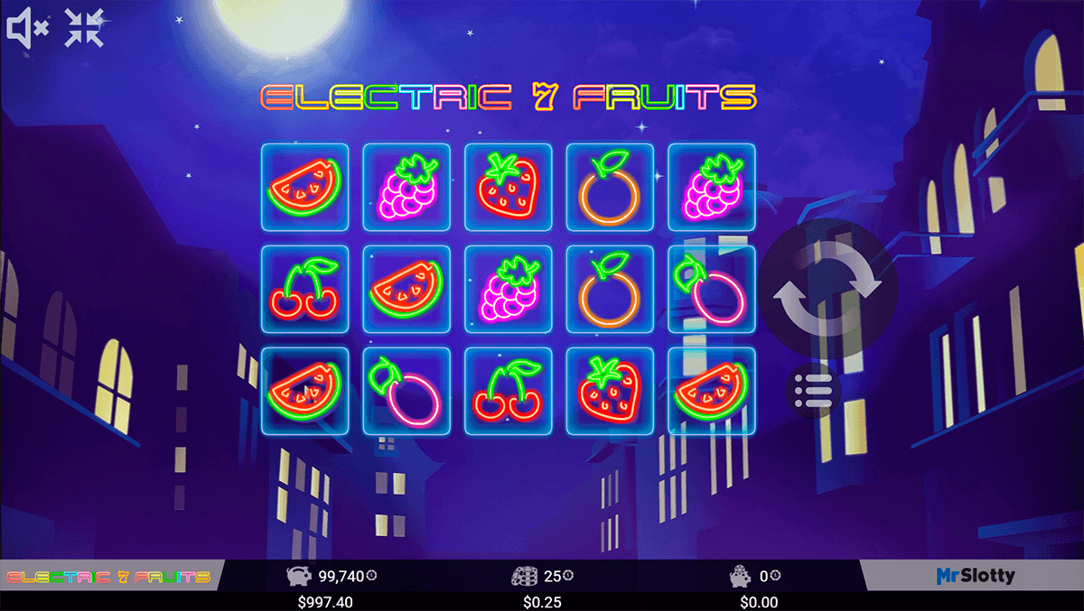 electric 7 fruits mrslotty casino slots 