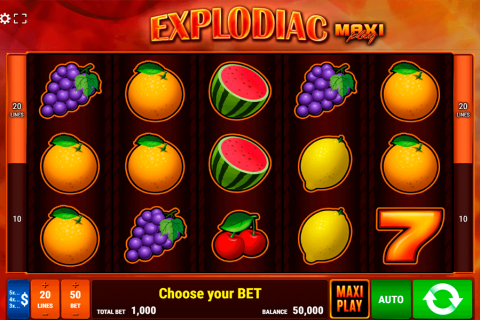 Explodiac Maxi Play Gamomat Casino Slots 