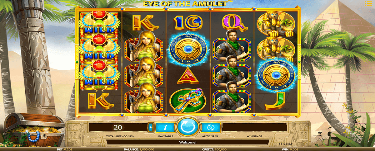 eye of the amulet isoftbet casino slots 