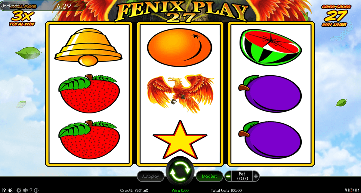 fenix play 27 wazdan casino slots 