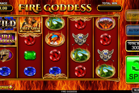 Fire Goddess Inspired Gaming Casino Slots 