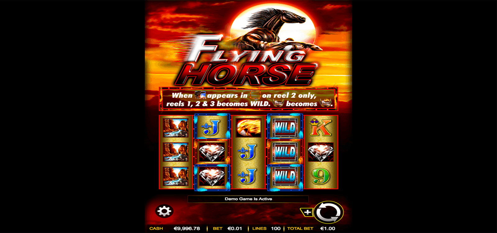 flying horse ainsworth casino slots 