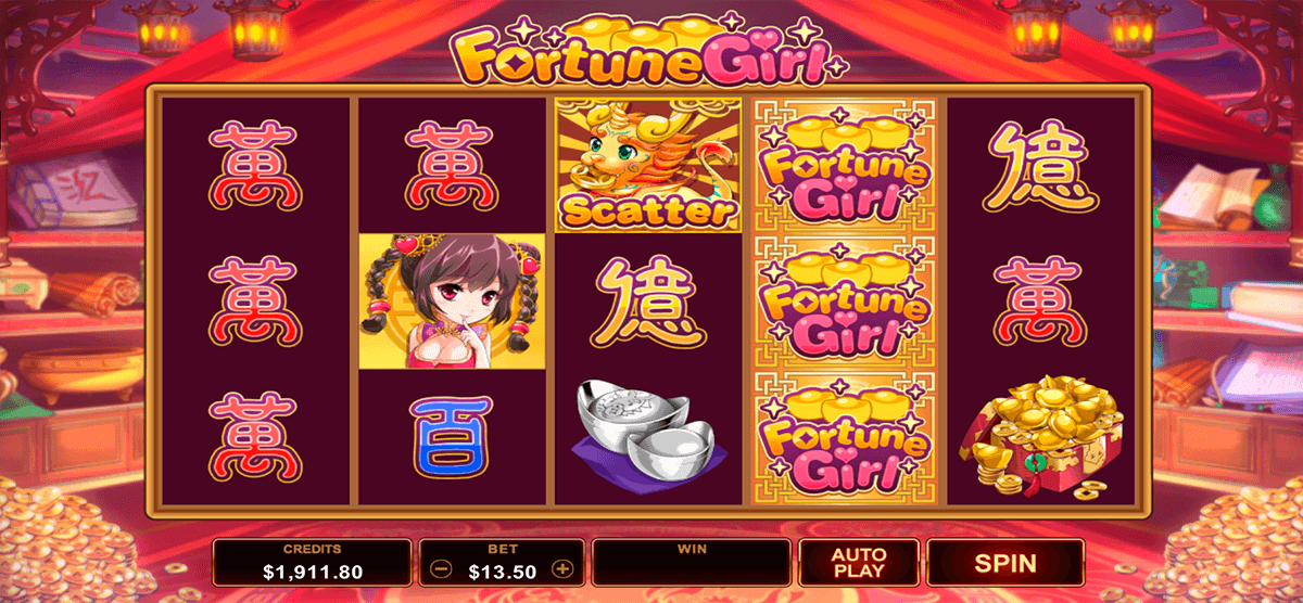 fortune girl microgaming casino slots 