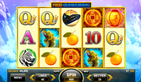 Four Guardians Spin Games Casino Slots 