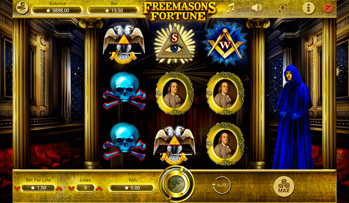 freemasons fortune booming games casino slots 
