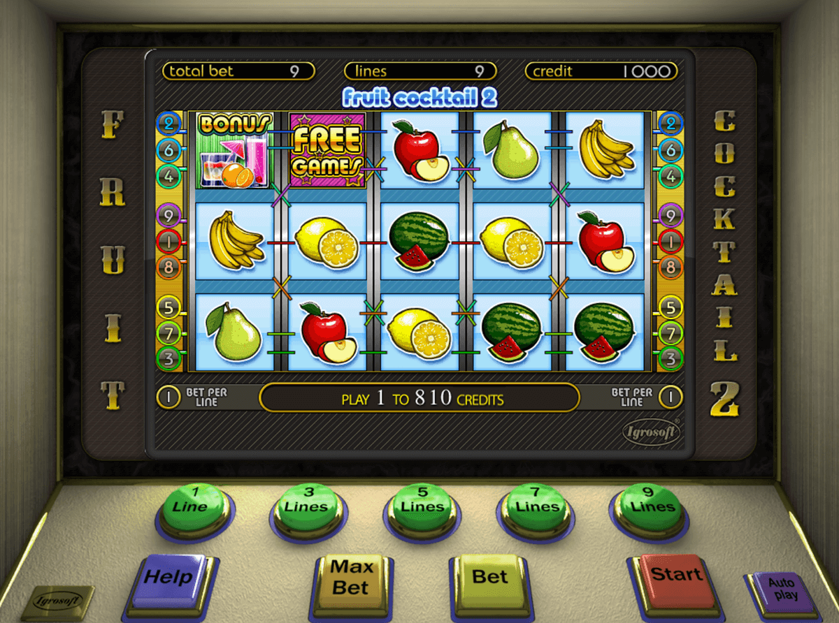 fruit cocktail 2 igrosoft casino slots 